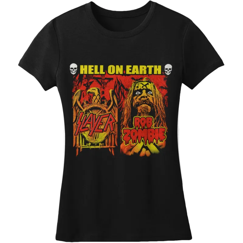 Hell On Earth 2011 Tour Soft Junior Top sold by Rockabilia