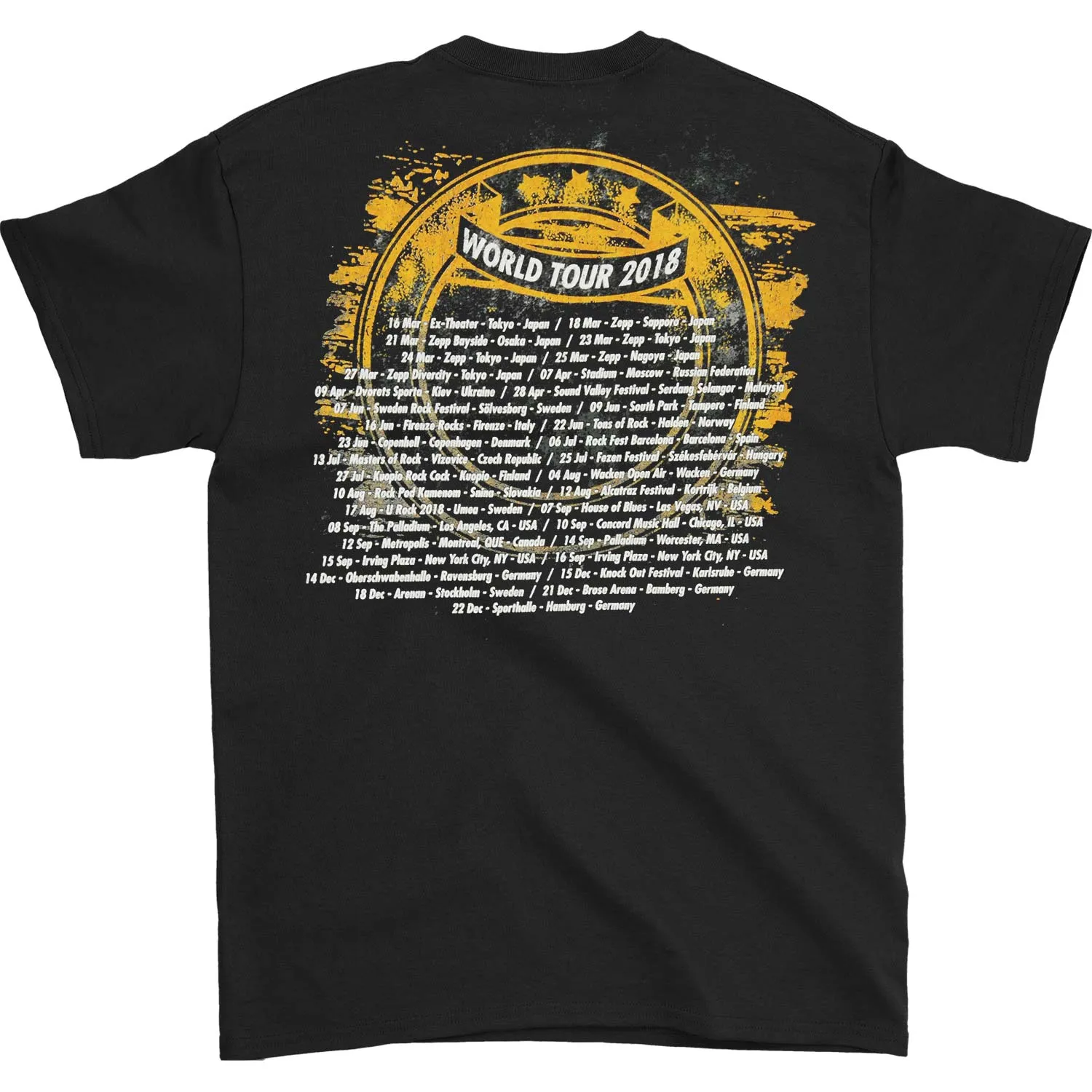 I Want Out Tour Tee T-shirt sold by Rockabilia product image thumbnail 2