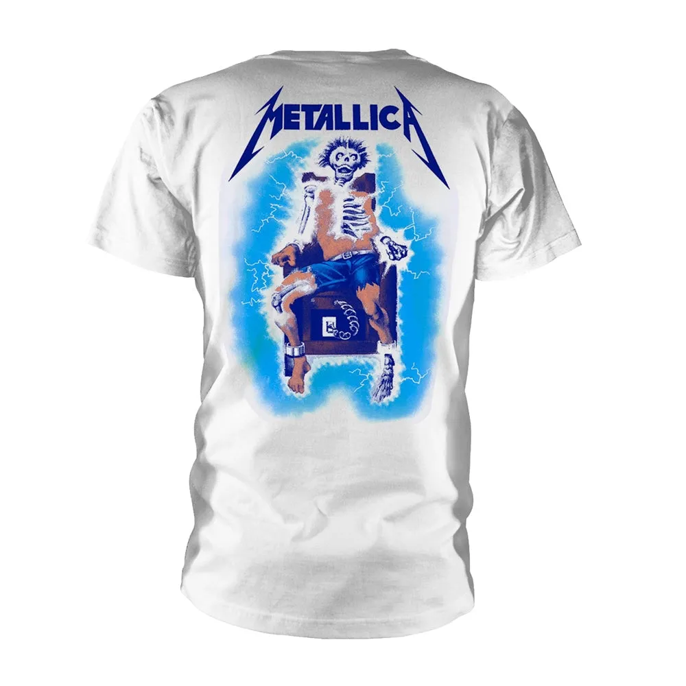 Ride The Lightning (white) T-shirt sold by Rockabilia product image thumbnail 2