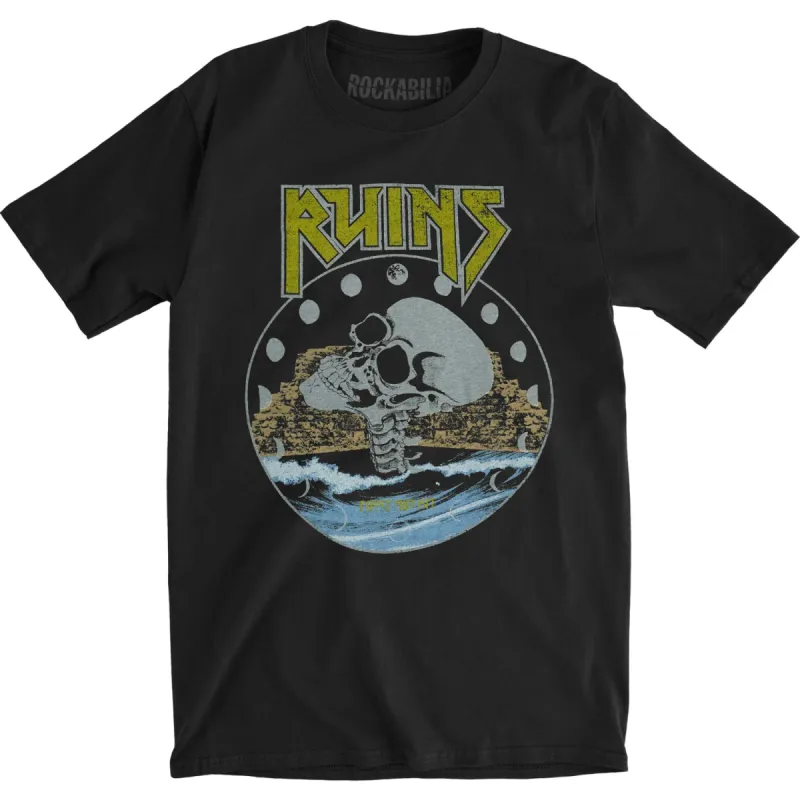 Skull Slim Fit T-shirt sold by Rockabilia