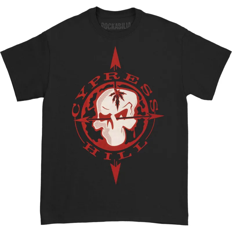 Skull & Compass T-shirt sold by Rockabilia