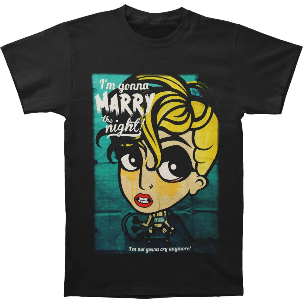 Marry The Night 2013 Tour Slim Fit T-shirt sold by Rockabilia