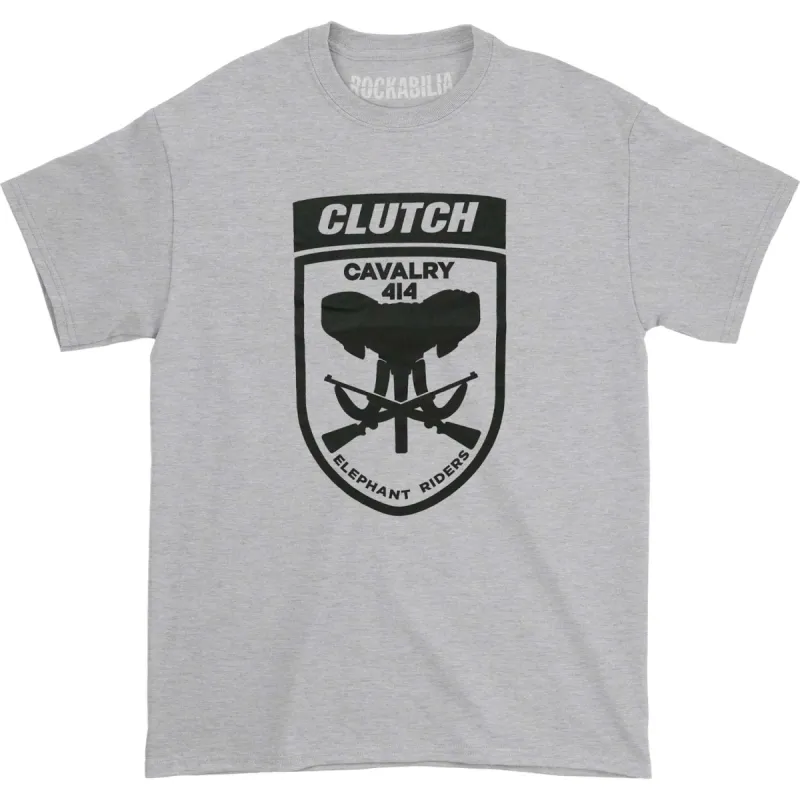 Elephant Riders Heather Grey T-shirt sold by Rockabilia