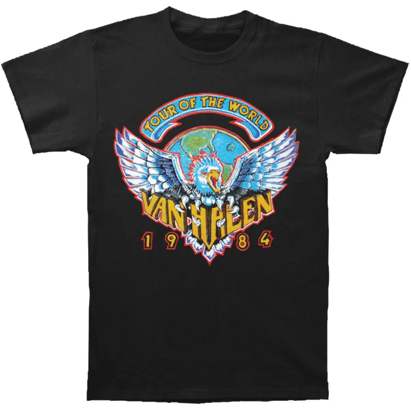 Tour Of World 1984 T-shirt sold by Rockabilia