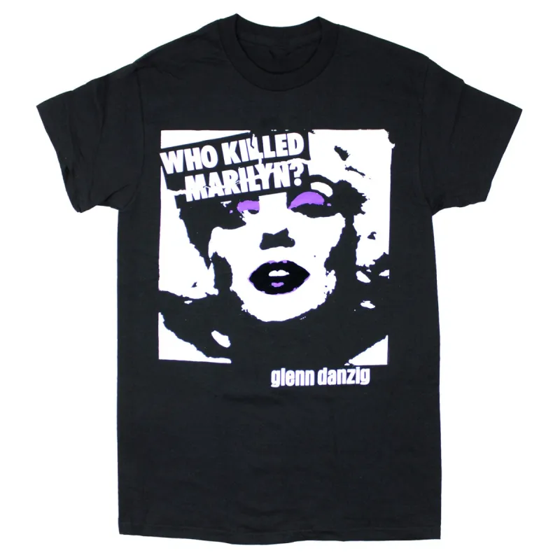 Who Killed Marilyn T-shirt sold by Rockabilia