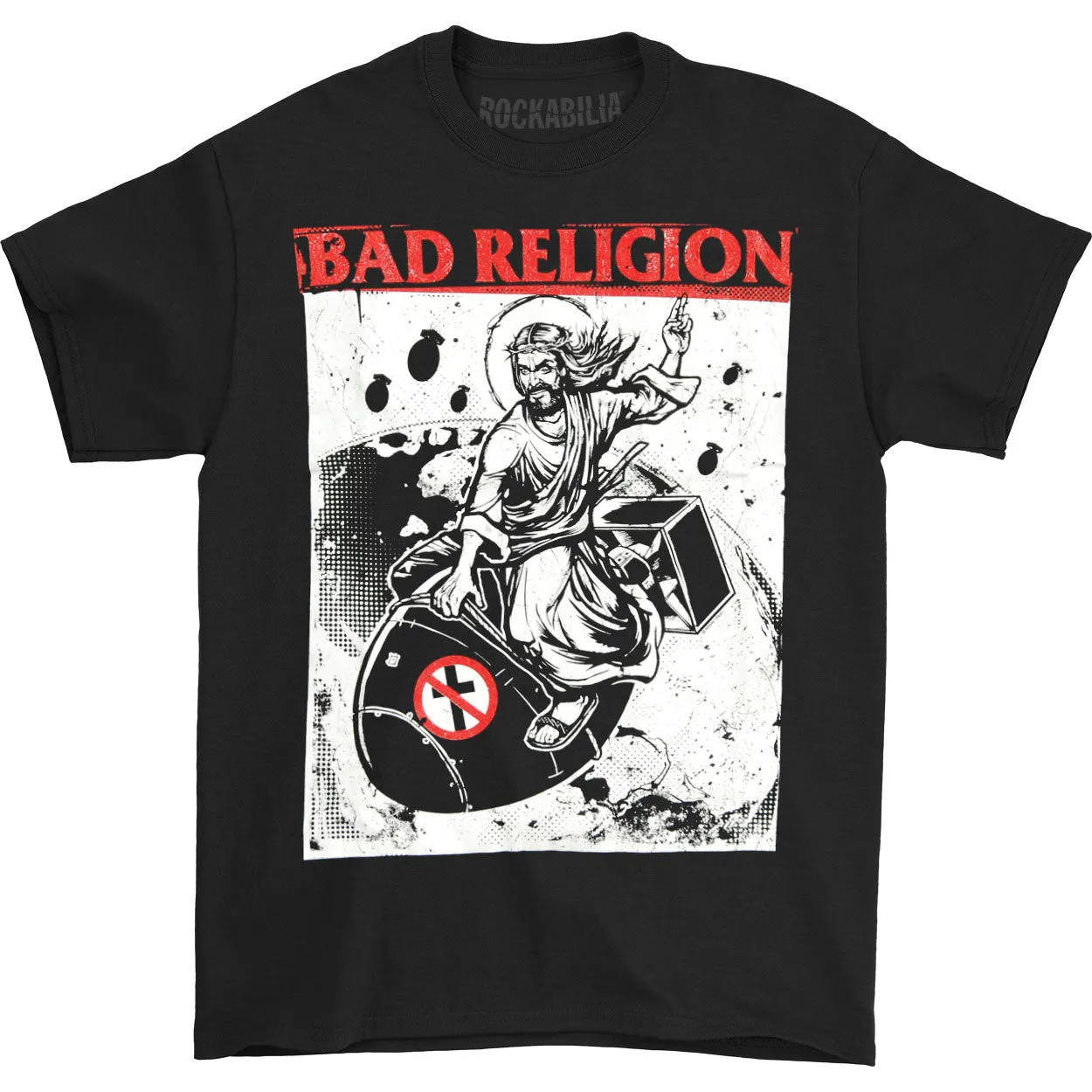 Atomic Jesus T-shirt sold by Rockabilia