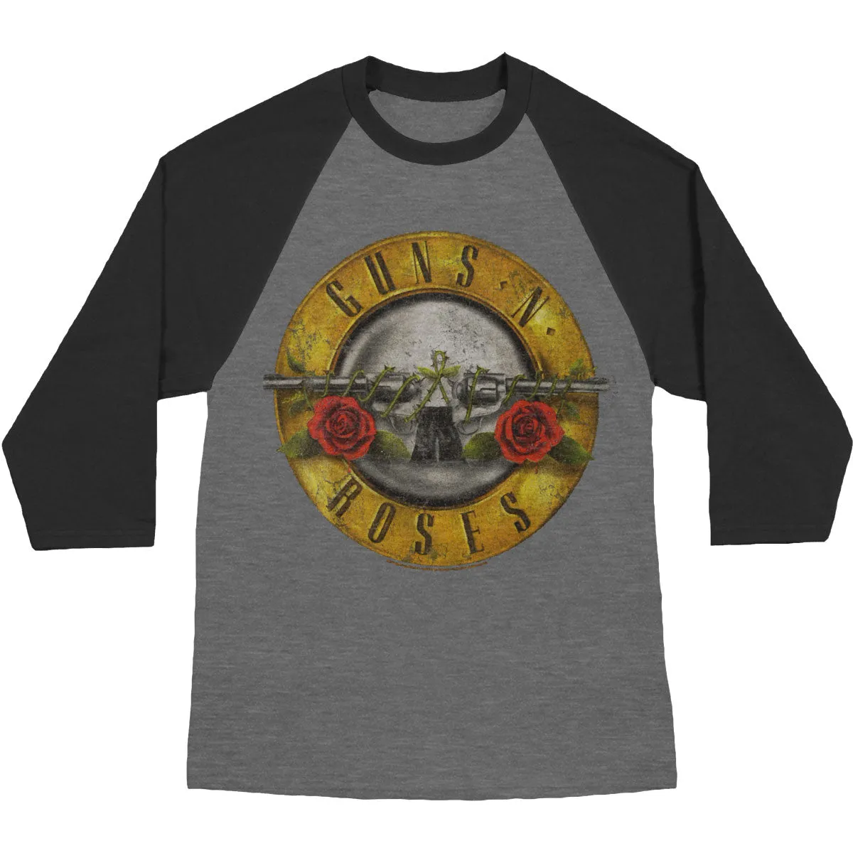 Guns N Roses Bullet Logo Baseball Jersey sold by Rockabilia