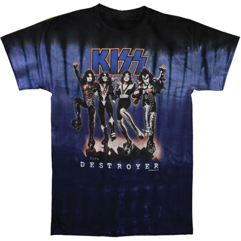 Destroyer Tie Dye T-shirt sold by Rockabilia