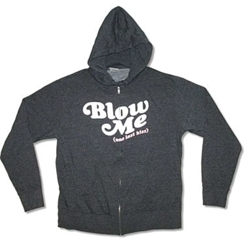 One Last Kiss Zippered Hooded Sweatshirt sold by Rockabilia