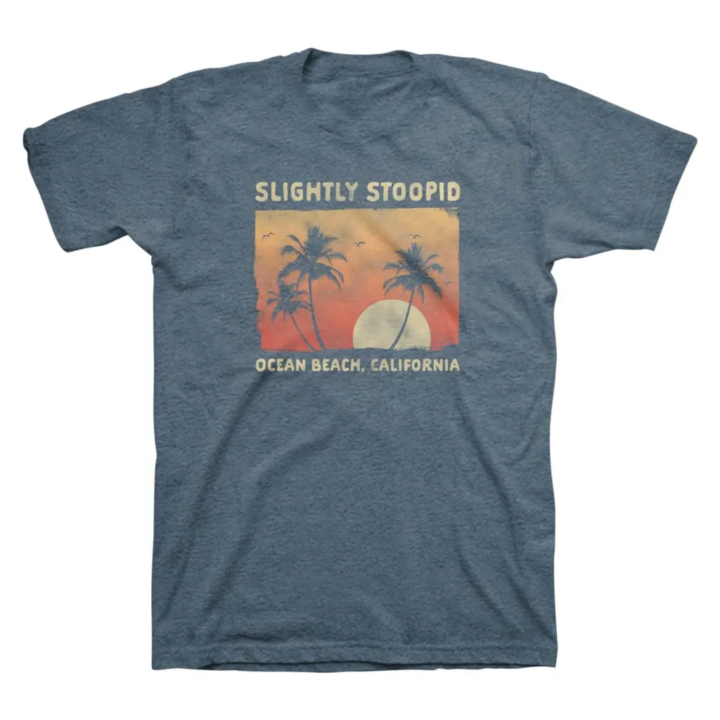 Slightly Stoopid Ocean Beach Sunset T-shirt sold by Rockabilia