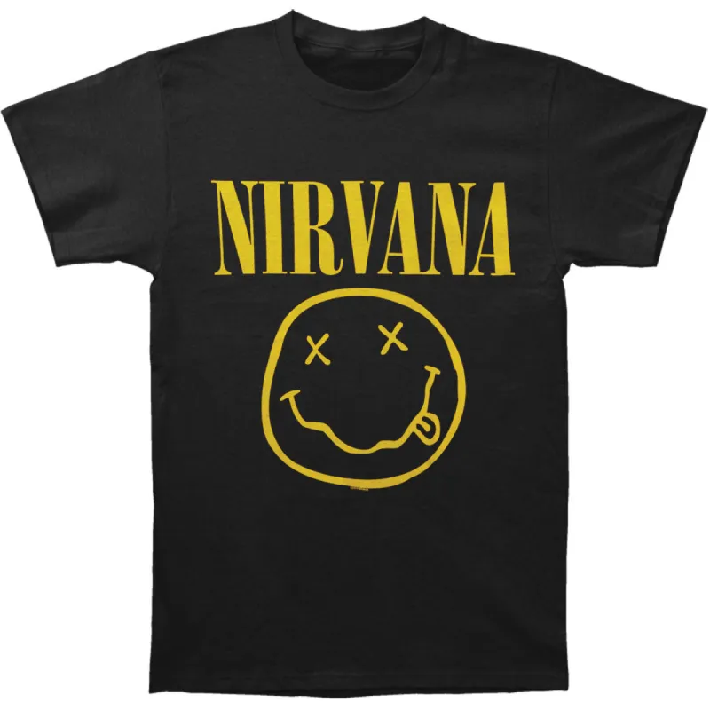 Smile One Sided Mens Soft T Slim Fit T-shirt sold by Rockabilia