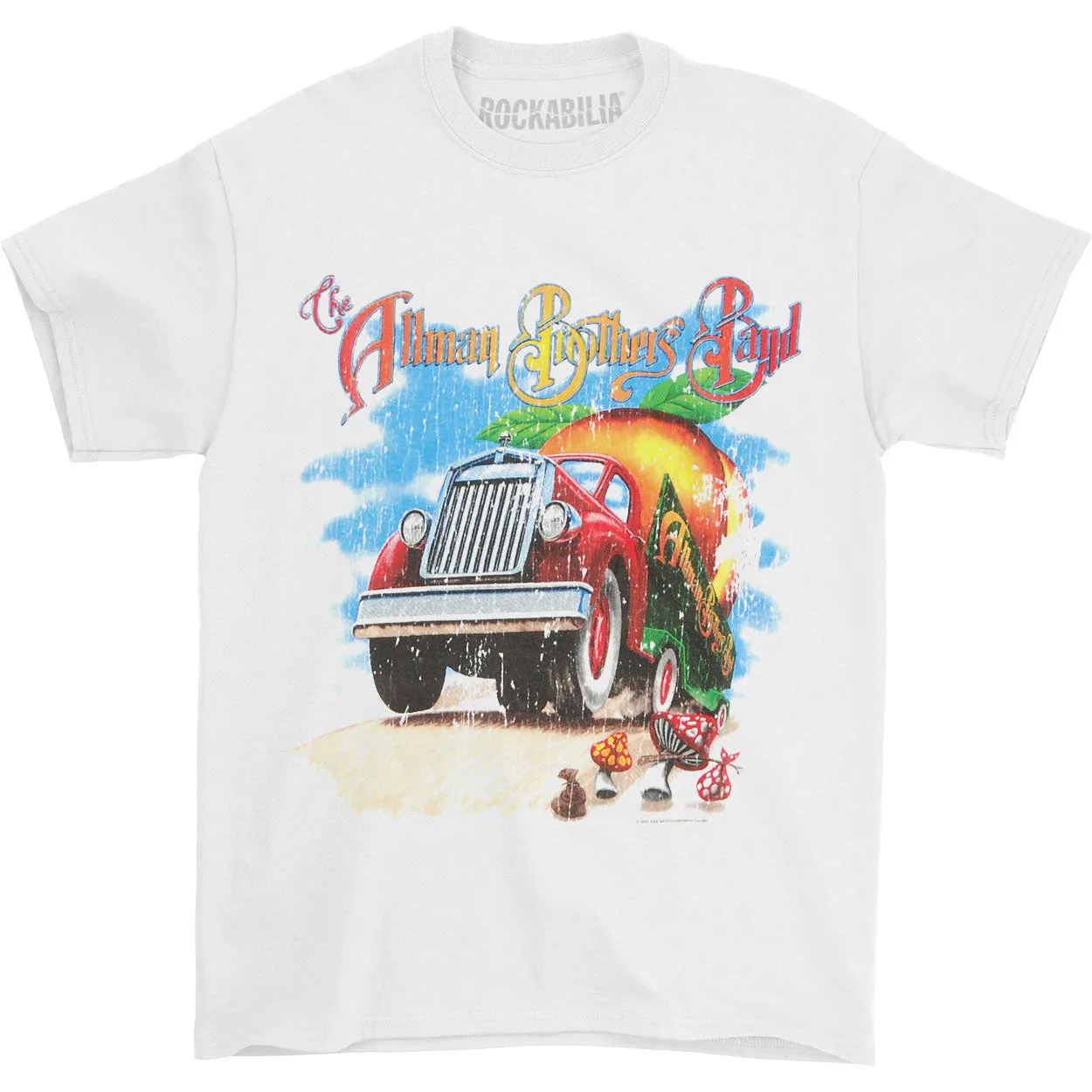 Road Goes On Forever T-shirt sold by Rockabilia