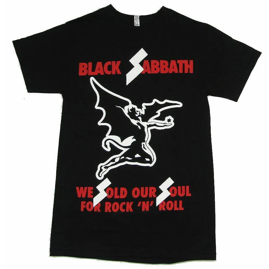 We Sold Our Soul For Rock N Roll T-shirt sold by Rockabilia
