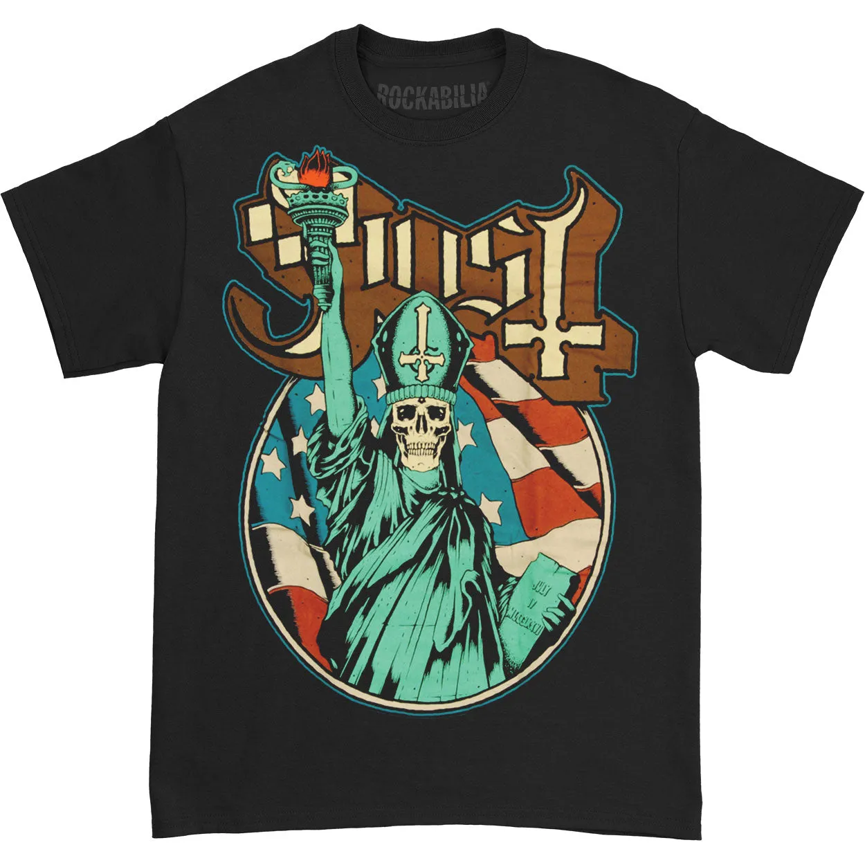 Statue Of Liberty T-shirt sold by Rockabilia