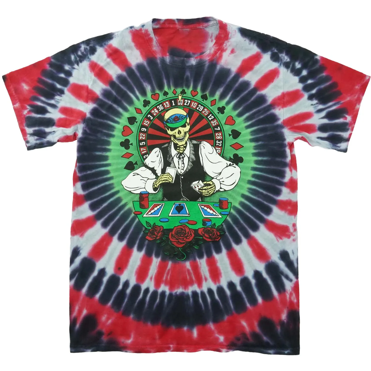 Dealer Tie Dye T-shirt sold by Rockabilia