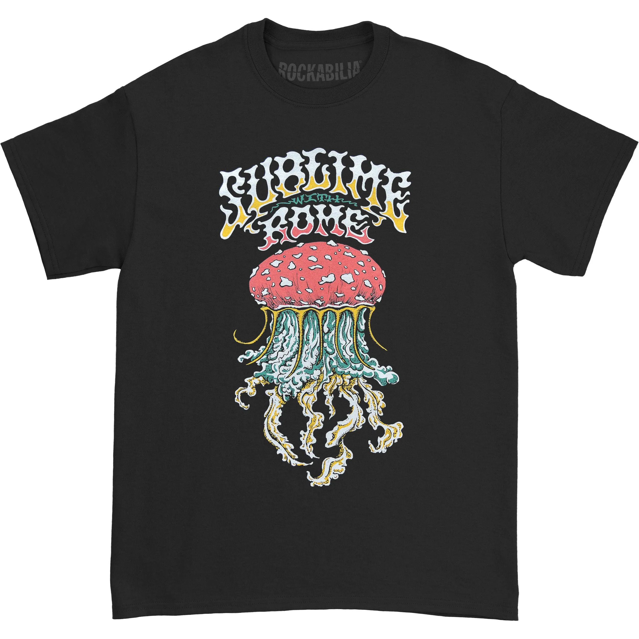 Mushroom Jellyfish T-shirt sold by Rockabilia
