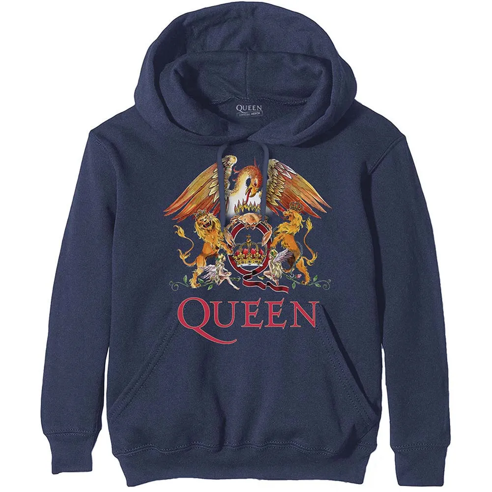 Classic Crest Hooded Sweatshirt sold by Rockabilia