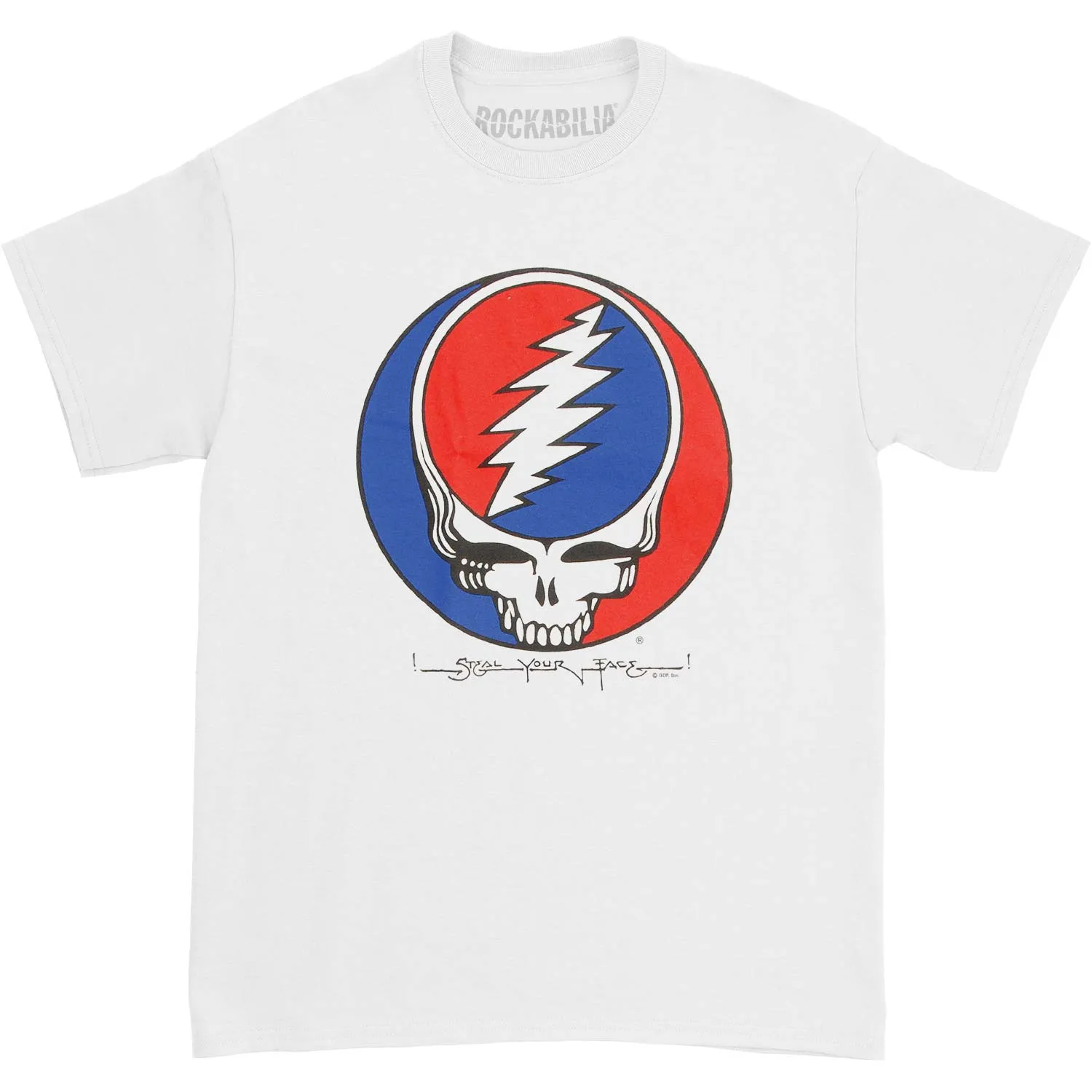 Steal Your Face T-shirt sold by Rockabilia