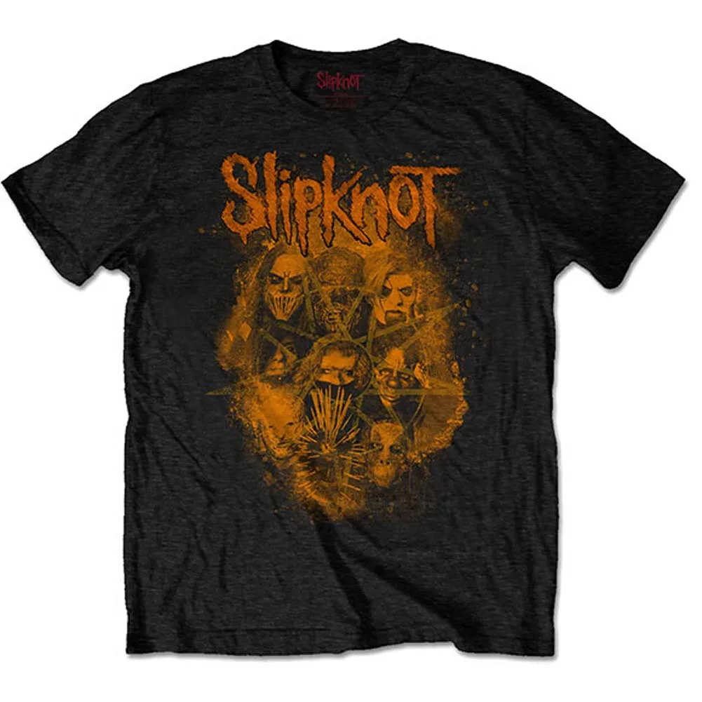 WANYK Orange (Back Print) Slim Fit T-shirt sold by Rockabilia