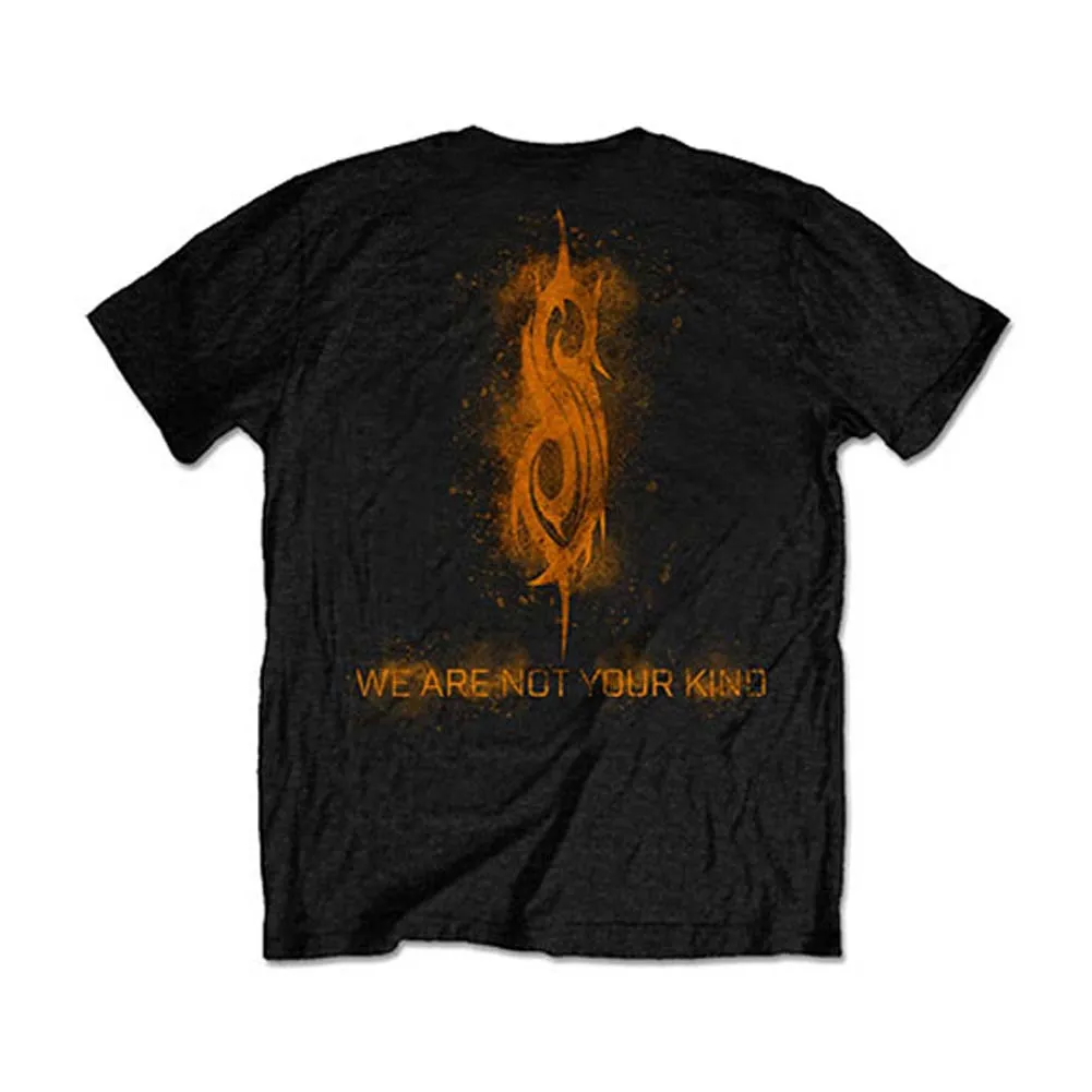 WANYK Orange (Back Print) Slim Fit T-shirt sold by Rockabilia product image thumbnail 2