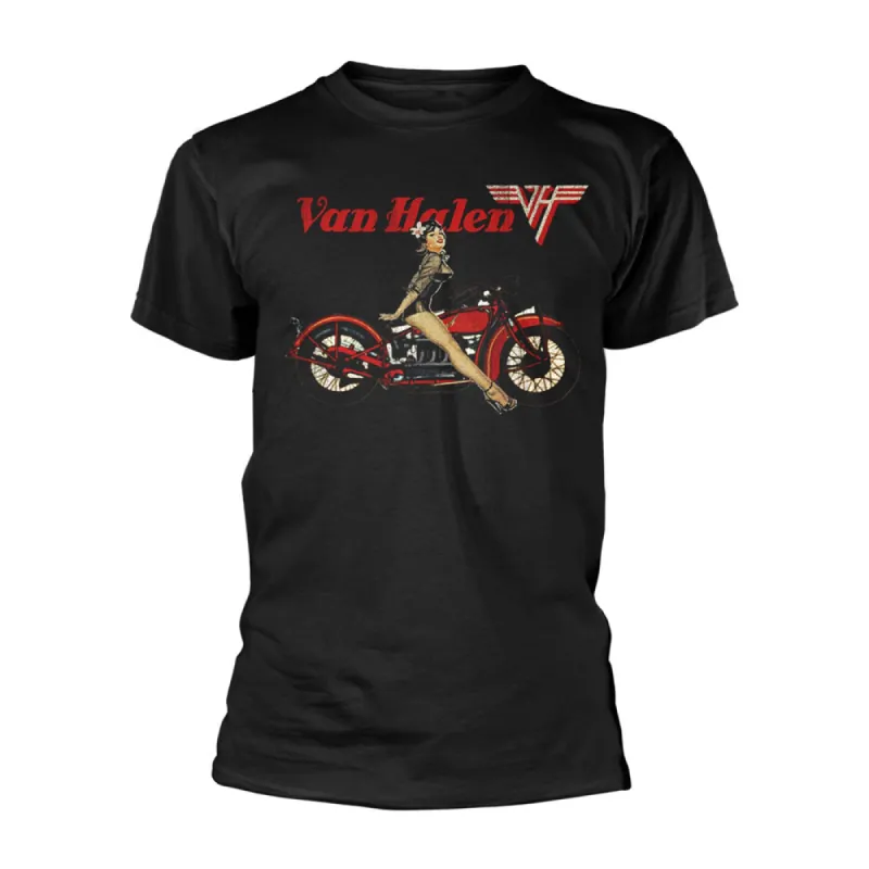 Pinup Motorcycle T-shirt sold by Rockabilia