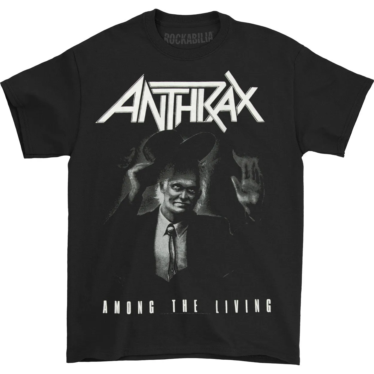 Anthrax Among The Living T-shirt sold by Rockabilia