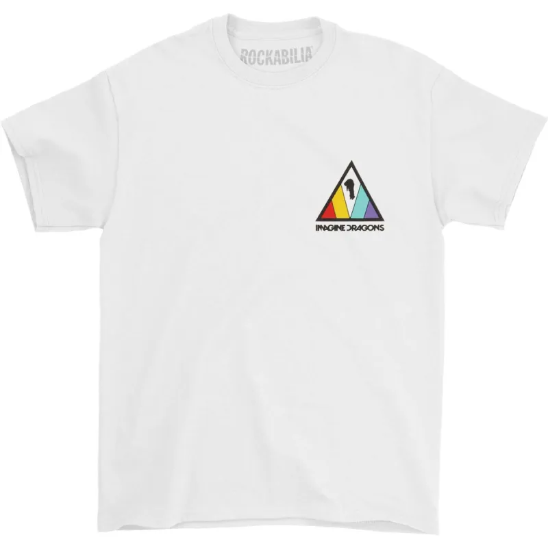White Transcend Logo T-shirt made by Rockabilia