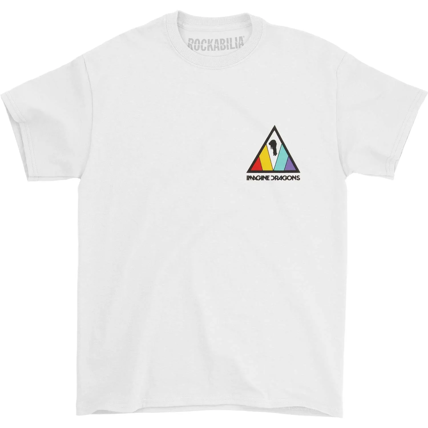 White Transcend Logo T-shirt sold by Rockabilia