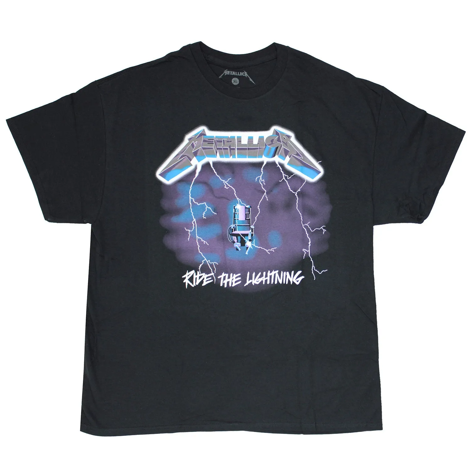 Ride the Lightning T-shirt sold by Rockabilia