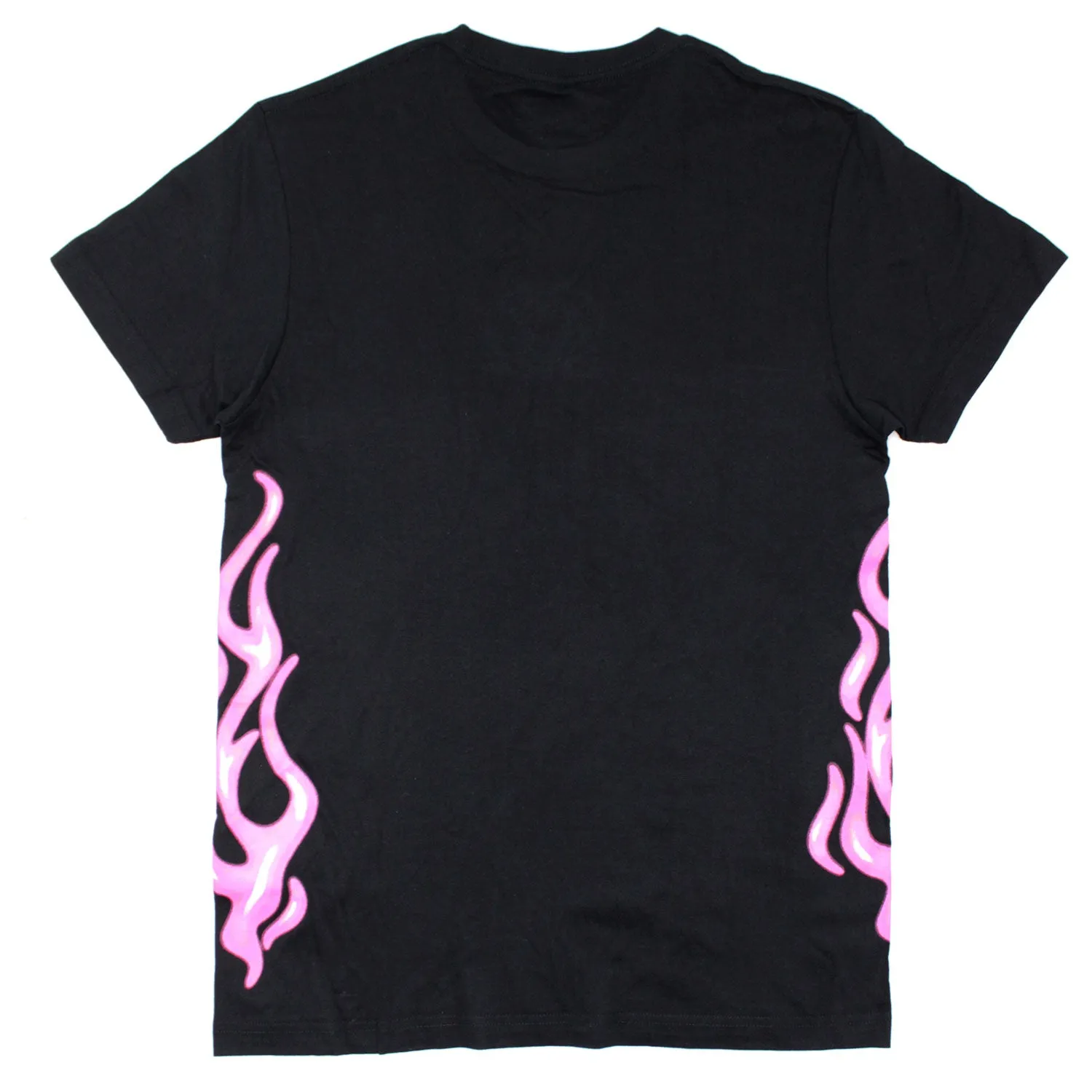 Smileys & Pink Flames T-shirt sold by Rockabilia product image thumbnail 2