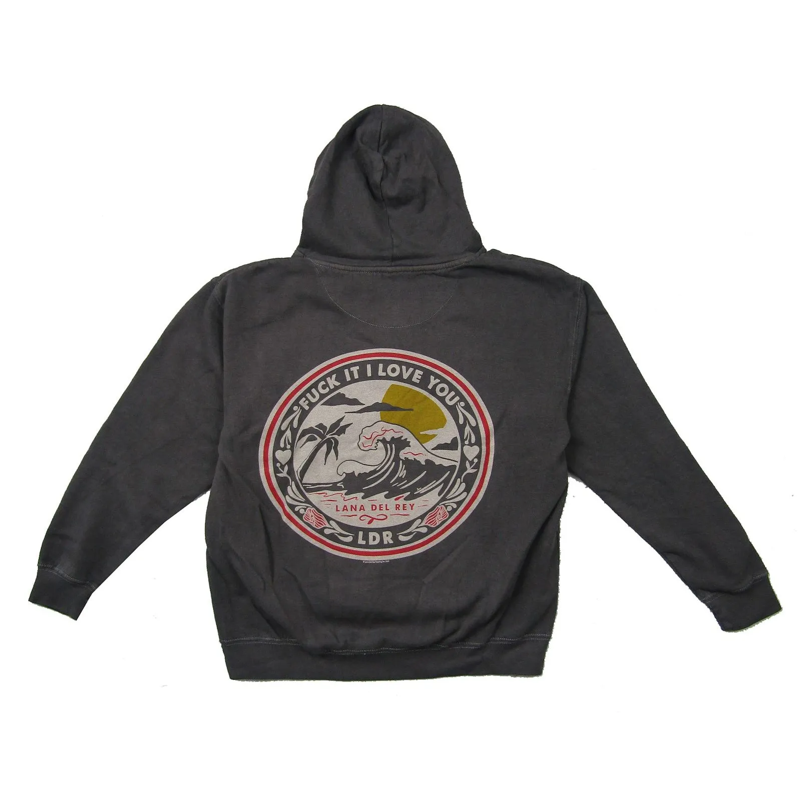 Ldr Love You Pullover Hoodie Hooded Sweatshirt sold by Rockabilia product image thumbnail 2