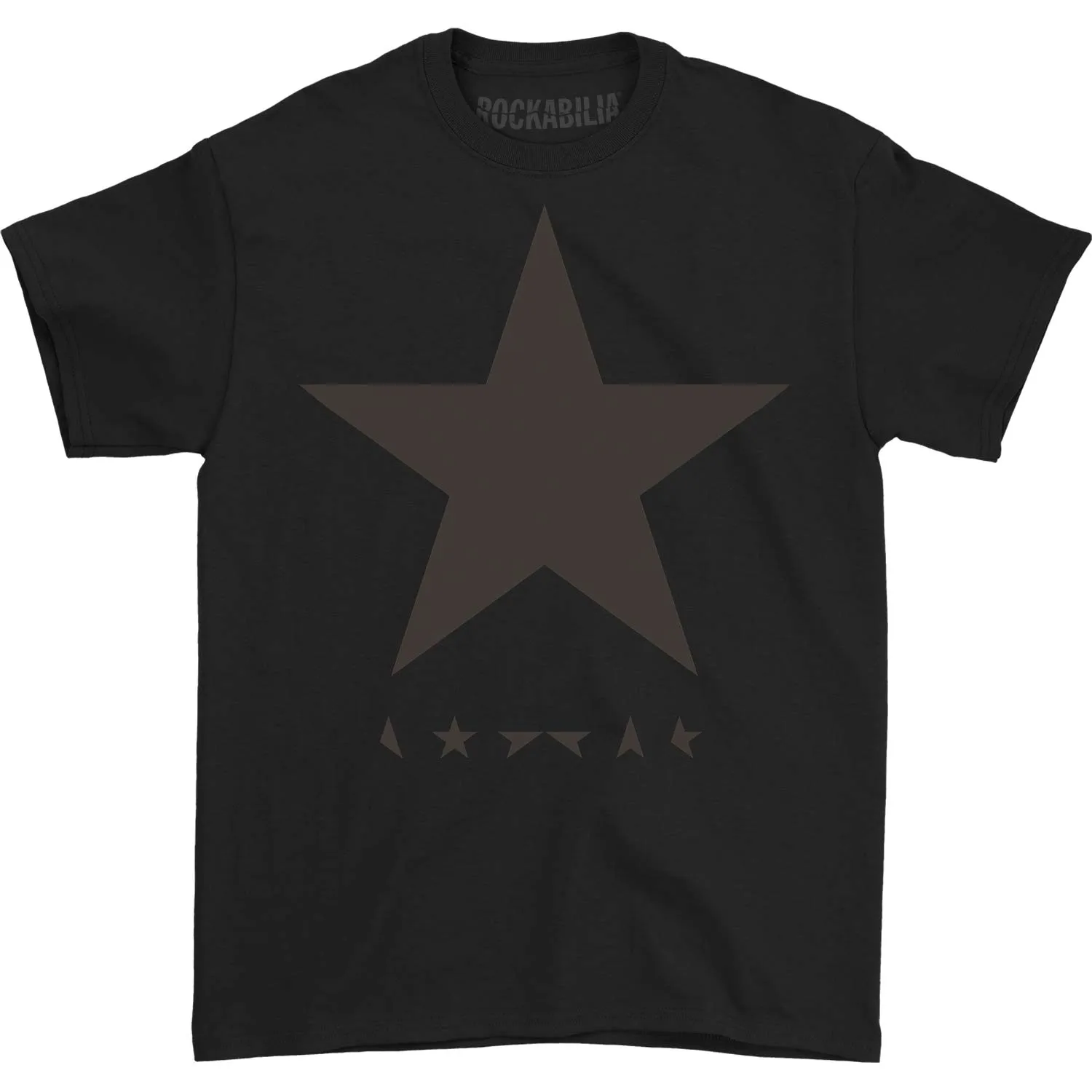 David Bowie Blackstar Black T-shirt T-shirt sold by Rockabilia