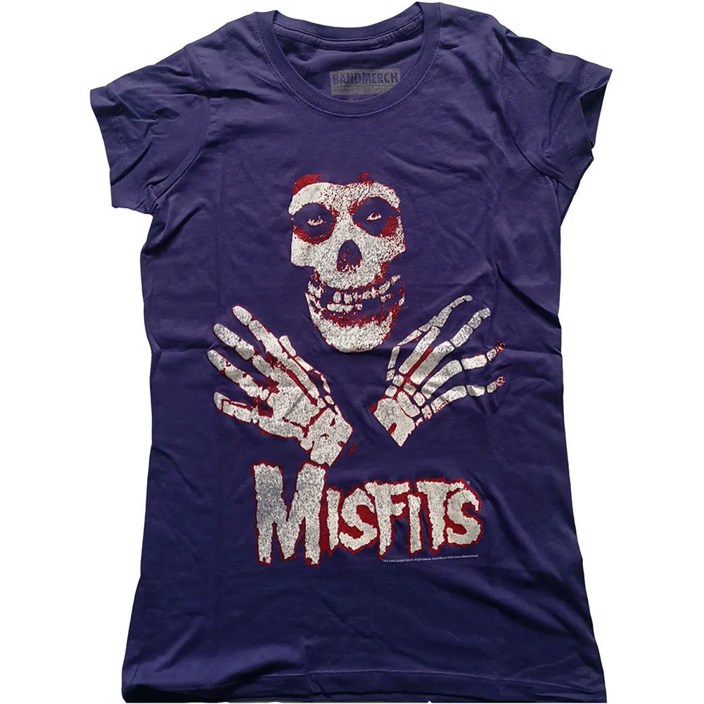Hands Ladies T-Shirt Junior Top sold by Rockabilia