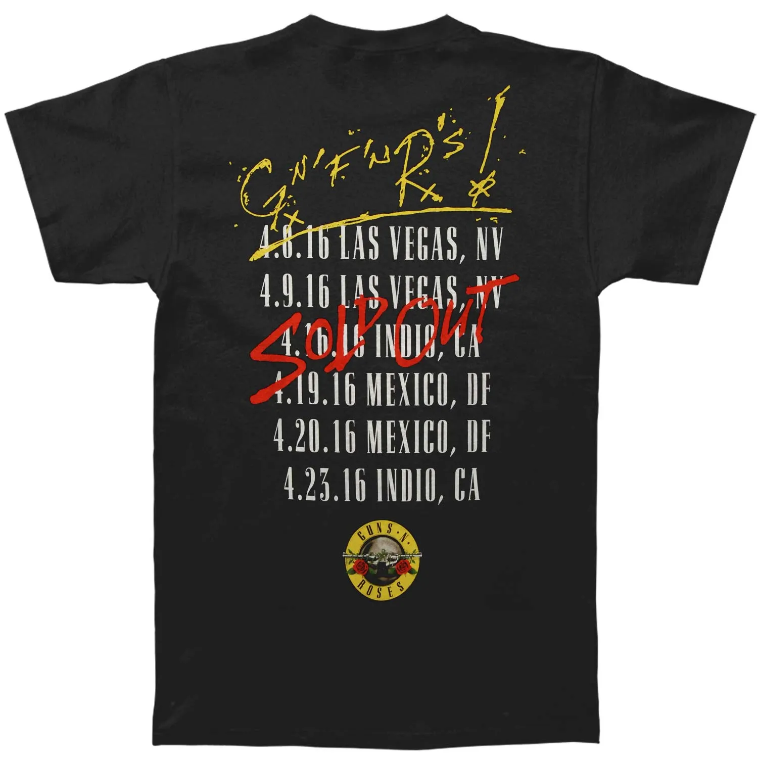 Sold Out Seal 2016 Tour T-shirt sold by Rockabilia product image thumbnail 2