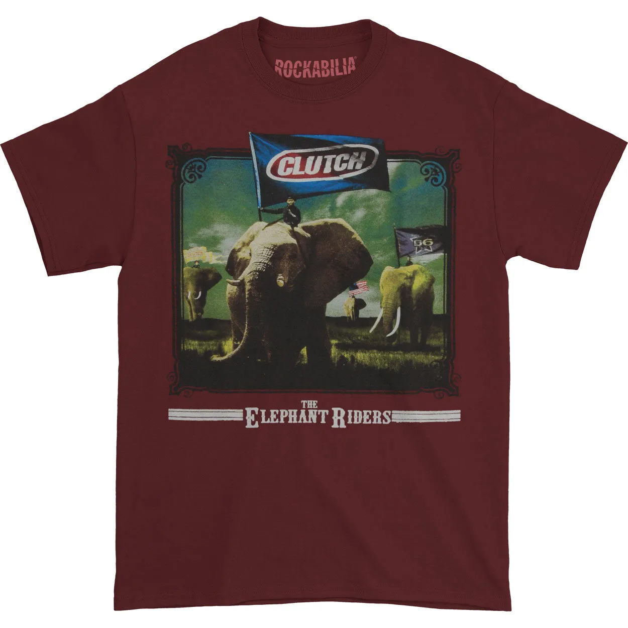 The Elephant Riders T-shirt sold by Rockabilia