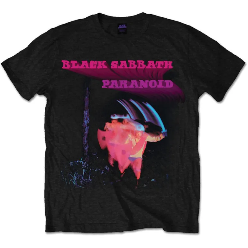 Paranoid Motion Trails Slim Fit T-shirt made by Rockabilia