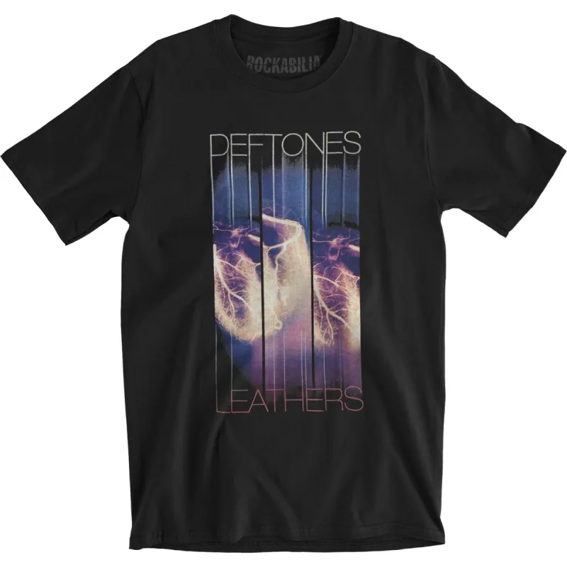 Leathers Slim Fit T-shirt sold by Rockabilia