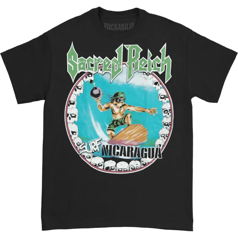 Surf Nicaragua T-shirt sold by Rockabilia