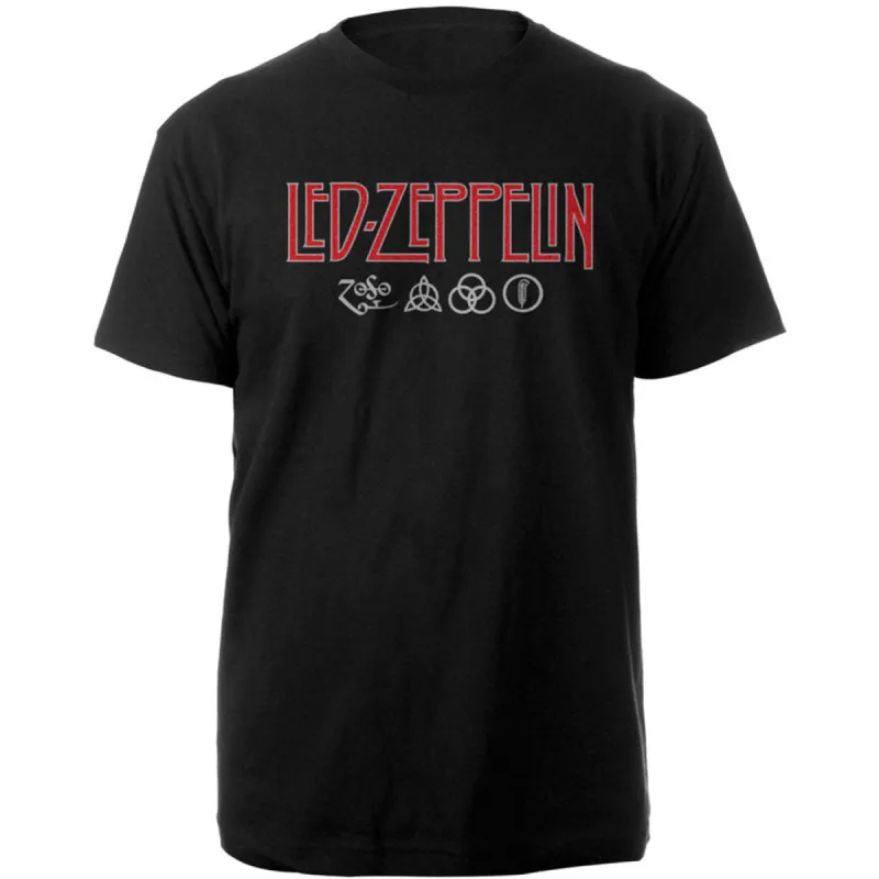 Logo & Symbols Slim Fit T-shirt sold by Rockabilia