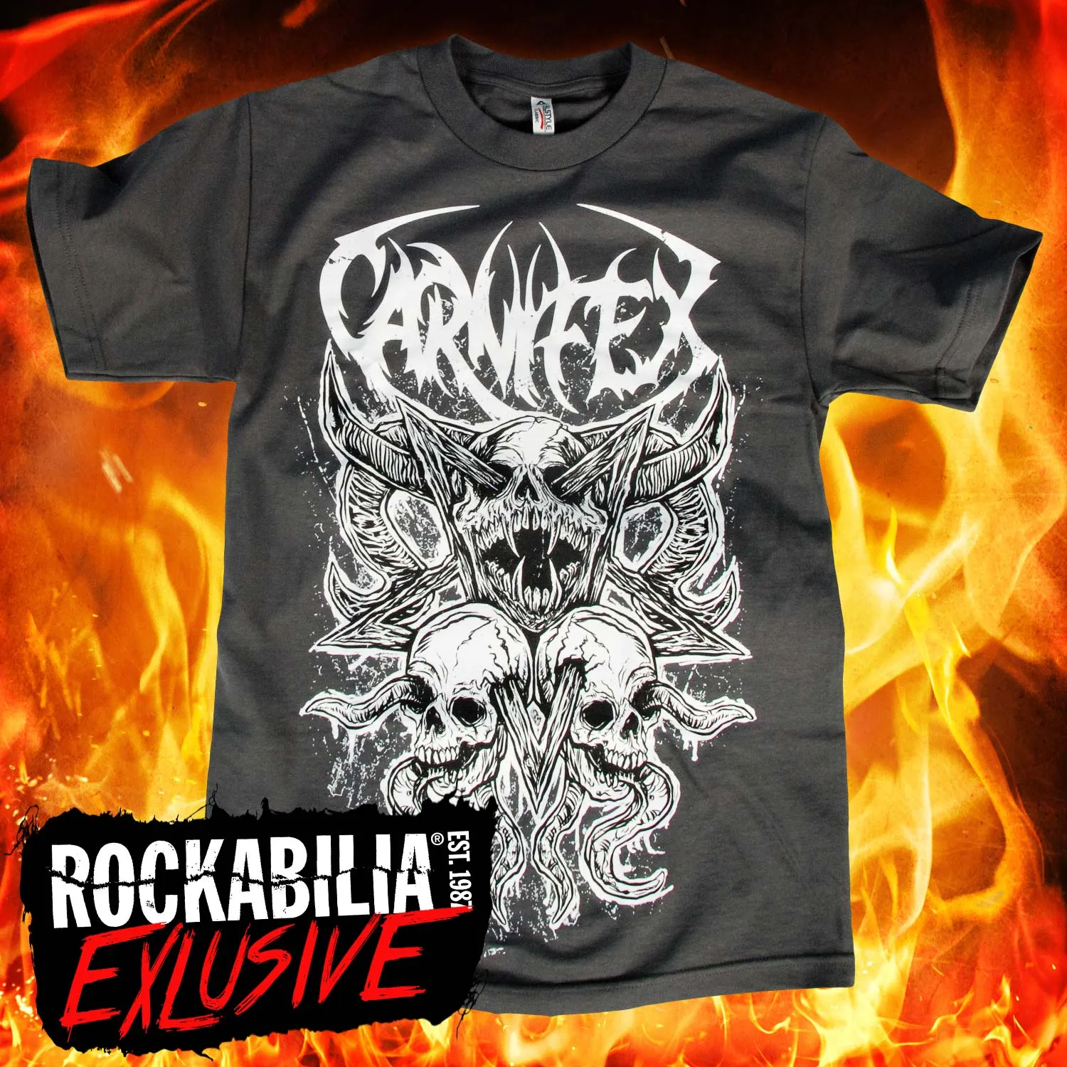 Demon T-shirt sold by Rockabilia product image thumbnail 2