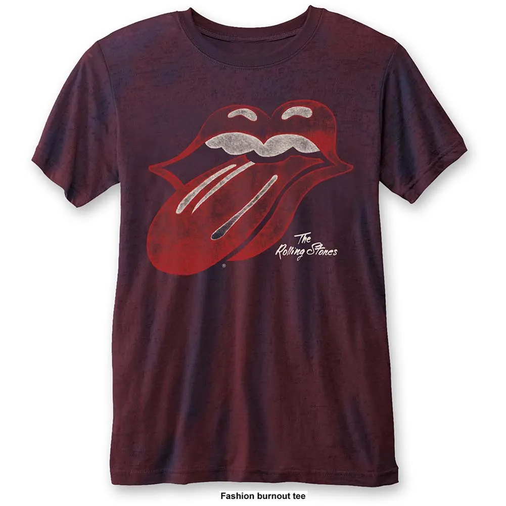 Vintage Tongue (Burn Out) Vintage T-shirt sold by Rockabilia