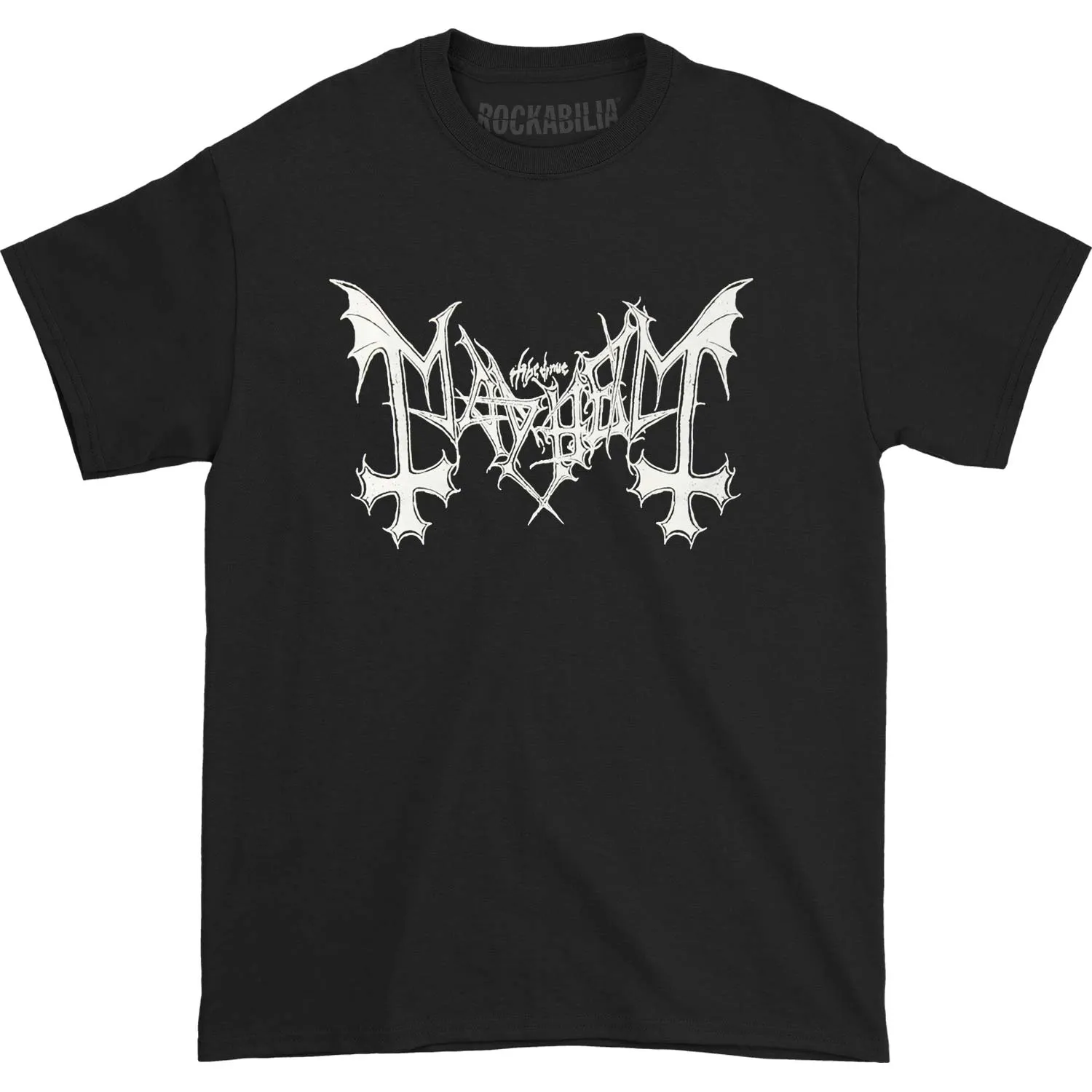 Mayhem Logo Tee T-shirt sold by Rockabilia