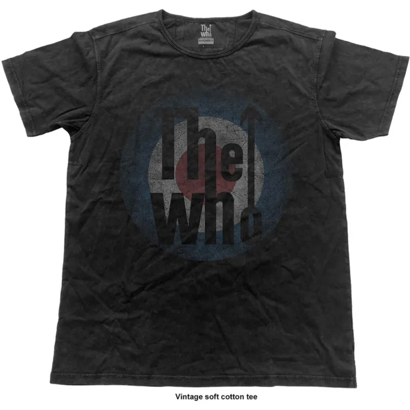 Target (Vintage Finish) Vintage T-shirt sold by Rockabilia