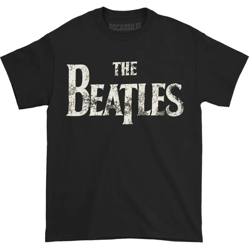 Distressed Logo Slim Fit T-shirt sold by Rockabilia