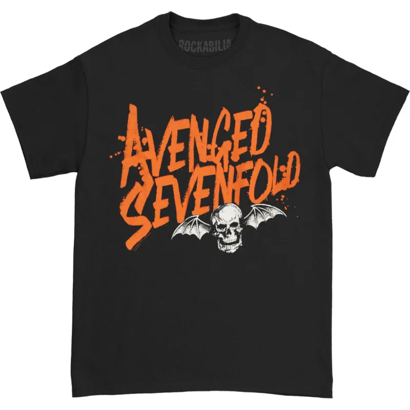Orange Splatter T-shirt sold by Rockabilia