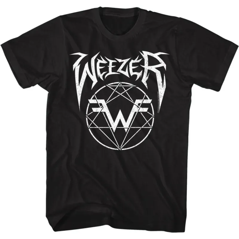 Metal Weezer Logo T-shirt sold by Rockabilia