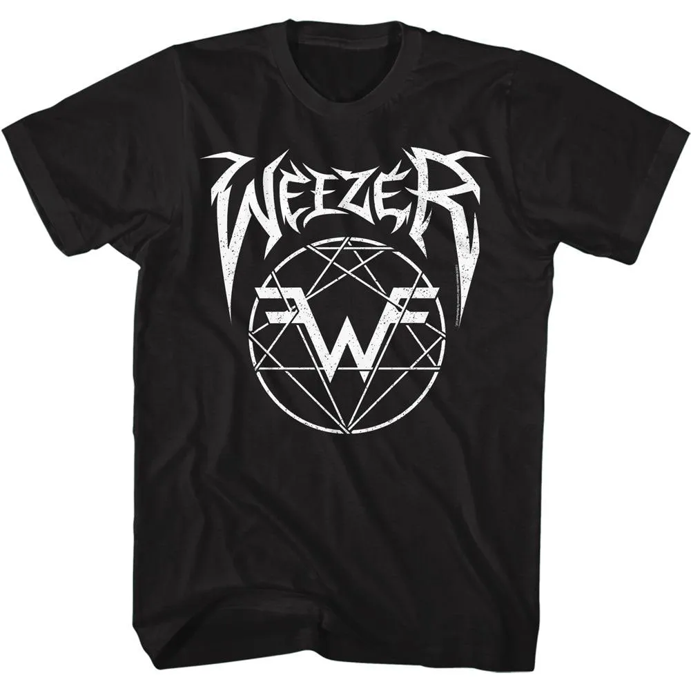 Metal Weezer Logo T-shirt sold by Rockabilia