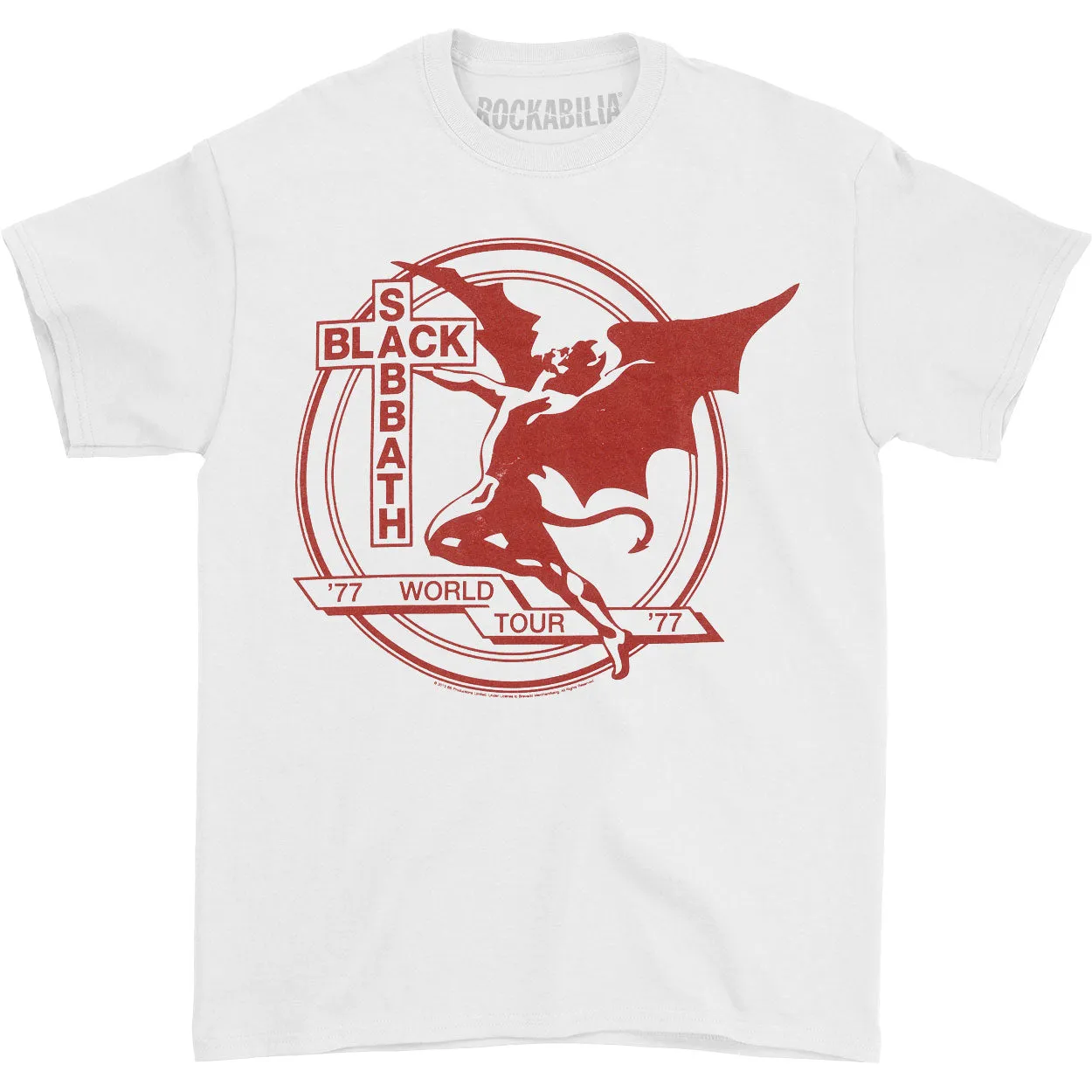 World Tour 77 T-shirt sold by Rockabilia