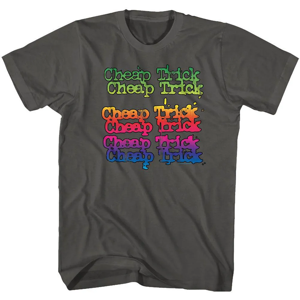 Cheap Trick Rainbow Trick T-shirt sold by Rockabilia
