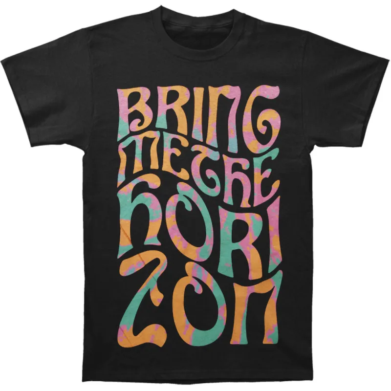 Psychedelic Logo Tee Slim Fit T-shirt sold by Rockabilia